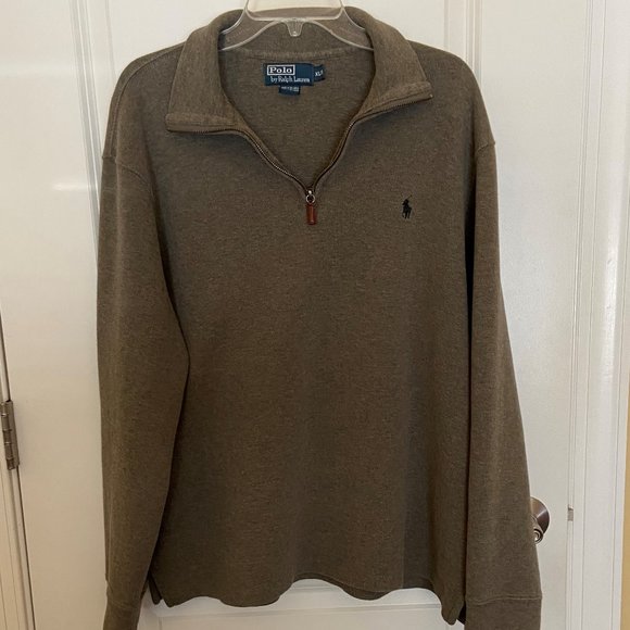 Polo Ralph Lauren Other - Polo Ralph Lauren Gray Pullover 1/4 Zip Top